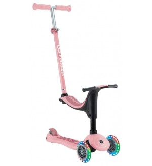 Тротинетка 4 в 1 Globber - Go Up Sporty Light, розова