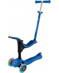 Тротинетка 4 в 1 Globber - Go Up Sporty Lights, синя