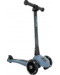 Тротинетка Scoot & Ride - Kick3 LED steel