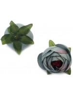Цветя за декорация Ем Арт - Божури, 4.5 cm, сини (5 бр.)