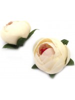 Цветя за декорация Ем Арт - Божури, 4.5 cm, жълти (5 бр.)