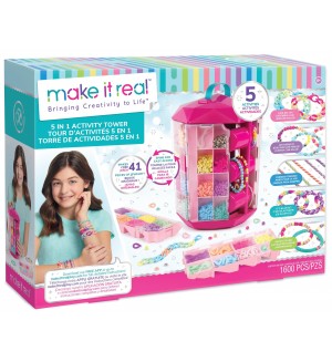 Творчески комплект 5 в 1 Make it Real - Направи си гривни