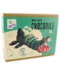 Творчески комплект Andreu toys - Крокодил от чорапче