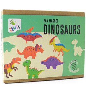Творчески комплект Andreu Toys - Направи си магнити, Динозаври Творчески комплект Andreu Toys - Направи си магнити, Динозаври