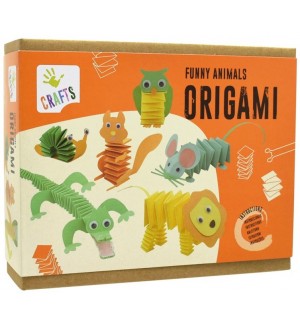 Творчески комплект Andreu toys - Оригами, смешни животни