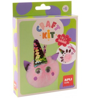 Творчески комплект Apli Kids - Еднорог от пом-пон