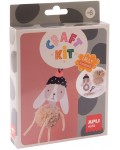 Творчески комплект Apli Kids - Зайче от прежда