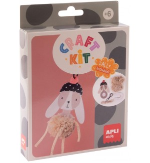Творчески комплект Apli Kids - Зайче от прежда