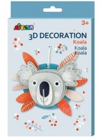 Творчески комплект Avenir - Направи си сам 3D декорация, Коала