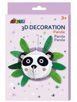 Творчески комплект Avenir - Направи си сам 3D декорация, Панда