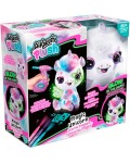 Творчески комплект Canal Toys Airbrush plush - Плюшена играчка за оцветяване, Светещ еднорог