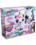 Творчески комплект Canal Toys - Плюшена играчка за оцветяване, Сладък еднорог