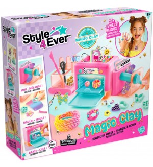 Творчески комплект Canal Toys Style 4 Ever - Направи си бижута от глина Творчески комплект Canal Toys Style 4 Ever - Направи си бижута от глина