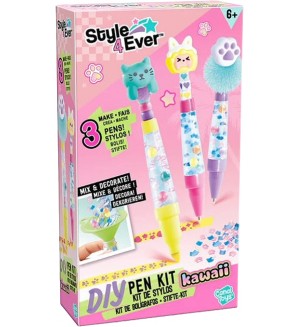 Творчески комплект Canal Toys Style 4 Ever - Направи си сам химикалки и маркер, асортимент Творчески комплект Canal Toys Style 4 Ever - Направи си сам химикалки и маркер, асортимент