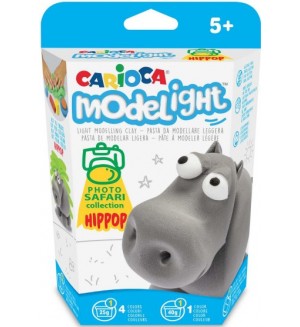 Творчески комплект Carioca Modelight PlayBox - Хипопотам