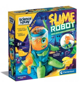 Творчески комплект Clementoni Science & Play - Направи си робот от слайм