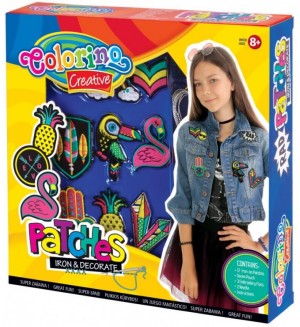Творчески комплект Colorino Creative - Кръпки за декорация 