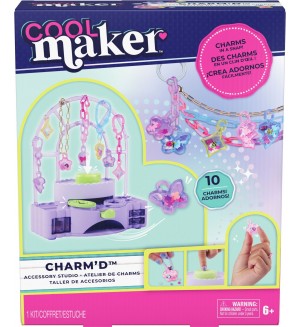 Творчески комплект Cool Maker - Charm'd, Студио за аксесоари и талисмани
