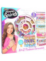 Творчески комплект Cra-Z-Art - Направи си 15 блестящи гривни от A-Z