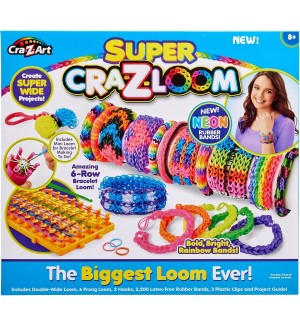 Творчески комплект Cra-Z-Art - Направи си сам гривни на стан Творчески комплект Cra-Z-Art - Направи си сам гривни на стан