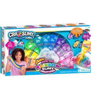Творчески комплект Cra-Z-Art - Разноцветен слайм, Deluxe Over The Rainbow  