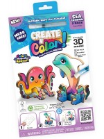Творчески комплект Create N Colour - Делфин и октопод
