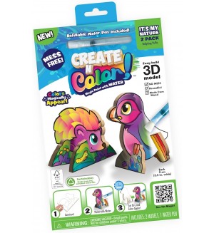 Творчески комплект Create N Colour - Таралеж и пъфин