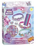 Творчески комплект Creative Craft Group - Направи си гривни, 3 броя с 18 талисмана