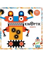 Творчески комплект Djeco - Aнимирани картини Kinoptik, роботи