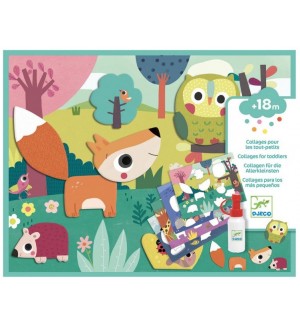 Творчески комплект Djeco - My First Collages