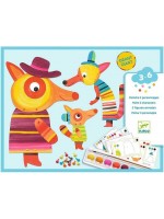 Творчески комплект Djeco - The Fox Family