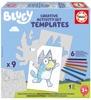 Творчески комплект Educa - Bluey