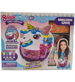 Творчески комплект Felyx Toys Snack Tastic - Декоративни вкусотии, торта еднорог Творчески комплект Felyx Toys Snack Tastic - Декоративни вкусотии, торта еднорог