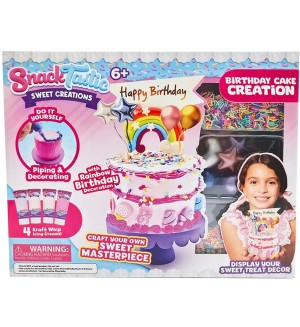 Творчески комплект Felyx Toys Snack Tastic - Декоративни вкусотии, торта за рожден ден Творчески комплект Felyx Toys Snack Tastic - Декоративни вкусотии, торта за рожден ден