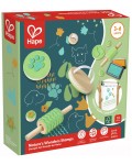 Творчески комплект Hape International - Печати ''Чудесата на природата'', 13 части