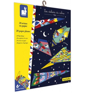 Творчески комплект Janod - Хартиени самолети Творчески комплект Janod - Хартиени самолети