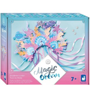Творчески комплект Janod - Magic Ocean, тиара