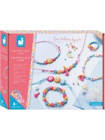 Творчески комплект Janod - Направи си бижута, 6 броя, цвете Творчески комплект Janod - Направи си бижута, 6 броя, цвете