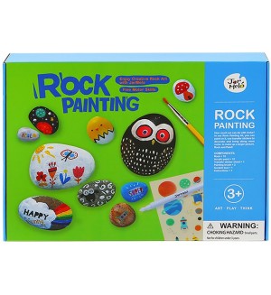 Творчески комплект, Рисуване върху камъни