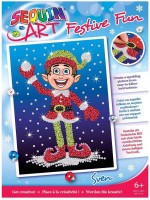 Творчески комплект KSG Crafts - Изкуство с пайети, Елфът Свен