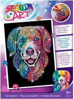 Творчески комплект KSG Crafts - Изкуство с пайети, Лабрадор Ретривър