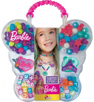 Творчески комплект Lisciani - Barbie, направи си сам бижута