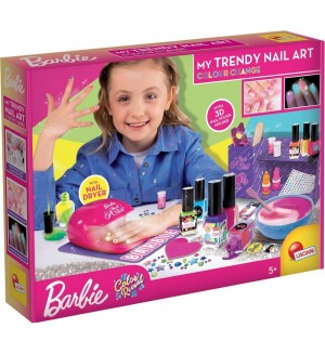 Творчески комплект Lisciani Barbie - Направи си сам, лакове за нокти Творчески комплект Lisciani Barbie - Направи си сам, лакове за нокти