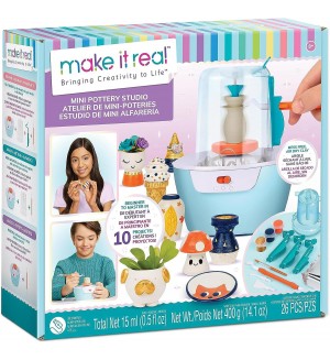 Творчески комплект Make it real - Грънчарско студио, 26 части