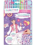 Творчески комплект Make It Real - Groovy Vibes, скреч дизайн