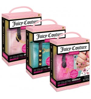 Творчески комплект Make it Real Juicy Couture - Мини чанта и гривна, асортимент