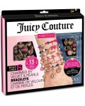 Творчески комплект Make it Real - Juicy Couture, кадифени гривни с перли