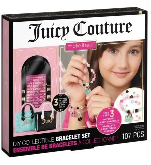 Творчески комплект Make it Real Juicy Couture - Направи сам свои гривни, 107 части