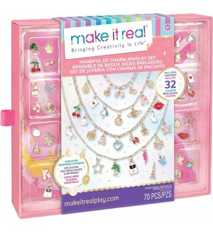 Творчески комплект Make It Real Juicy Couture - Талисмани с различни теми, 70 части Творчески комплект Make It Real Juicy Couture - Талисмани с различни теми, 70 части