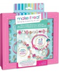 Творчески комплект Make it Real - Направи си розови гривни с висулки